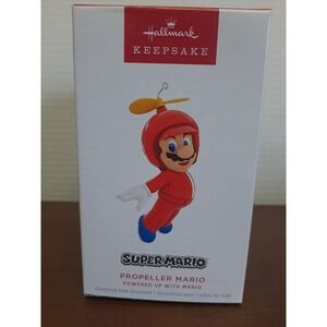 NIB 2024 Hallmark Keepsake Ornament Super‎ Mario Propeller Mario Powered Up